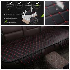Rear Back Row Car Seat Cover Protector Mat Chair Cushion Pu Leather Accessories