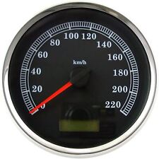 Drag Specialties Speedometer Black Kph Rk 2210-0464