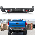 Fit For 2005-2015 Toyota Tacoma Heavy Duty Steel Rear Bumper With Led Lights