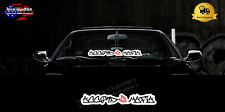 Accord Mafia Windshield Banner Jdm Japanese Leaf Sticker Decal Fits Honda