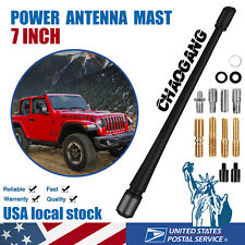 Original 7 Inch Short Antenna Mast For Jeep Wrangler Jk Jl 2007-2023 Brand New