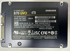 Samsung 4tb 870 Qvo 2.5 V-nand Ssd Sata Solid State Drive Mz-77q4t0
