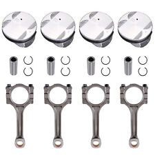 Pistons Rings Connecting Rod Kit Universal For Buick Chevrolet Gmc Saturn 2.4l
