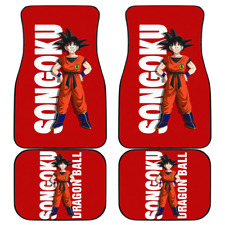 Dragon Ball Cartoon Car Floor Mats Goku Anime Gift Idea For Fans