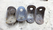 1913 1925 Model T Ford Body To Frame Brackets Original Small Set Of 4 Mounts