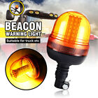 Led Beacon Warning Flashing Rotating Amber Flexible Pole Tractor Light 12-24v
