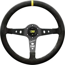 Omp Racing Corsica Superleggerosuede Leather 350mm Diameter Steering Wheel Black