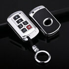 For Toyota Sienna Aluminum Alloy Keyless Remote Smart Key Fob Cover Case Shell