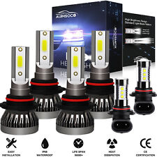 For Gmc Sierra 1500 2500 Hd 2003-2006 Led Headlight Hilow Beam Fog Light Kits