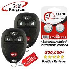 2 For 2007 2008 2009 2010 2011 2012 2013 Chevrolet Avalanche Remote Key Fob