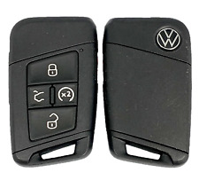 Oem Volkswagen Remote Fob 5b Rs Uncut Key 3g0.959.752.bq - Kr5fs14-t New Logo