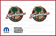 1997 - 2002 Jeep Wrangler Sahara Edition Tj Side Fender Decals Stickers Fj4e3