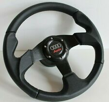 Steering Wheel Fits For Audi Perforated Leather 80 90 100 B3 B4 S2 Rs2 1986-1996