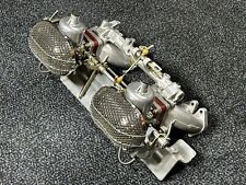 Refurbished Datsun 240z 3 Screw Round Top Su Carburetors Ramflo Air Cleaners