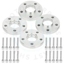 4pcs Wheel Spacers 20mm Thick 5x112 66.6mm 12x1.5 Studs Adapters Fits Mercedes