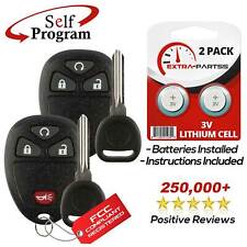 2 For 2007 2008 2009 2010 2011 2012 2013 Chevrolet Avalanche Remote Fob Key