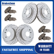 320mm Front And 308mm Rear Brake Rotors Pads For Nissan Maxima 2009-2019 Brakes