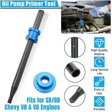 Oil Pump Primer Tool For Sbbb Chevy V8 V6 Engine Sbc 350 454 Small Big Block Us