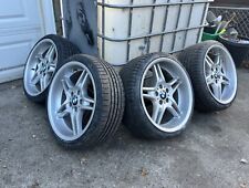 Rare 19 Bmw Style 125 Wheels Factory Oem 5x120 Staggered With Tires. Borbet