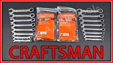 Craftsman Tools 16pc Sae Metric Mm Midget Ignition Mini Combination Wrench Set