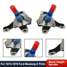 For 1974-78 Ford Mustang Ii Pinto Stock Height Forged Spindles Set Street Rod