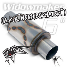 Black Widow Widowmaker 6 Neighbor Hater Exhaust Muffler - 2.50 Connections