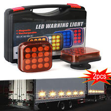Wireless Led Rear Tail Lights Battery Operated Usb Magnetic Tow Towing Trailer