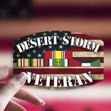 Desert Storm Veteran Decalsticker Flag Car Truck