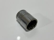 Snap-on Tools Usa Swm211 Metric 21mm Shallow 12 Drive Socket 12 Point Cracked