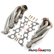 Fapo Shorty Headers For Ford F-150 11-14 5.0l V8 1-58 Exhaust Manifold 409ss