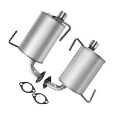 Subaru Forester 2.5 Rear Exhaust Both Mufflers 2009 To 2013 Stainless