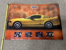 2005 Ford Mustang Fr500 2 Sided Poster Nos