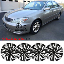 4x15 Wheel Covers Hub Caps Fit R15 Tire Steel Wheels For Toyota Camry Le Se
