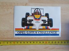 Sticker Opel-lotus Challenge