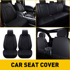 Pu Leather Car Seat Covers 2009-2022 For Ford F-150 Crew Cab Waterproof Full Set