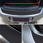 Carbon Fiber Car Rear Bumper Protector Corner Trim Sticker Auto Car Accessories
