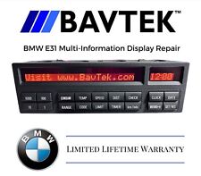 Bmw E31 Multi Information Display Mid Obc 840ci 850csi - Pixel Repair Service