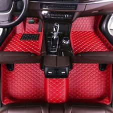 Fit For Honda Accord Civic Custom Auto Floor Mats All Weather Carpets Pu Leather