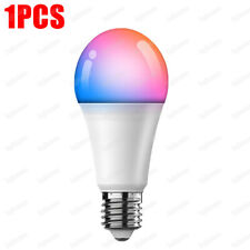 4 X Wifi Smart Led Light Bulb E27 Rgbcw Color Dimmable Lamp For Alexa Google App