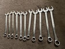 Snap On Tools Metric Combination Wrench Set 11mm To 20mm And 22mm