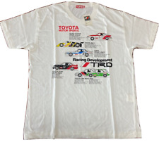 Trd Toyota Motorsports Celica Supra Vintage Tee T Shirt One Size White Unused