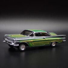 1959 59 Chevy Chevrolet Impala Ss Lowrider 164 Scale Diecast Model Car