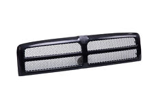 Black Grille Whoneycomb Mesh For 94-02 Dodge Ram Pickup Truck 1500 2500 3500