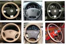 Lincoln Leather Steering Wheel Cover Wheelskins - Custom Fit You Pick The Color