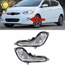 For 2012-2016 Hyundai Accent Bumper Fog Lights Lamps Kits Rightleft Side
