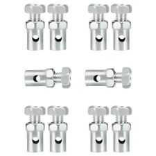 Yoxufa 10 Pcs Universal Clutch Brake Throttle Cable Ends Stops 18 Cable Clamps