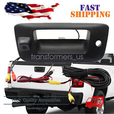For Chevy Silveradogmc Sierra Rear View Backup Tailgate Handle Camera 2007-2013