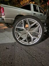 24 Inch Rims And Tires 6lugs Plug Used