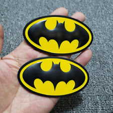 1pair Metal Batman Dark Knight Mask Car Emblem Badge Motorcycle 3d Decal Sticker