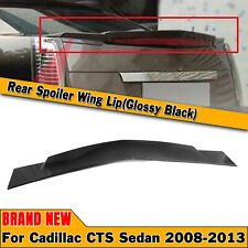 Rear Trunk Spoiler Lip Wing For Cadillac Cts Sedan 2008-2013 2009 Gloss Black